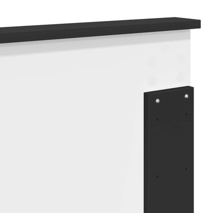 Testiera Rovere Nero 100 cm Legno ingegnerizzato