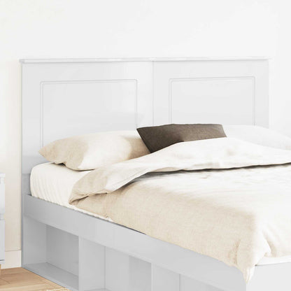 Testiera Bianco Lucido 100 cm Legno ingegnerizzato