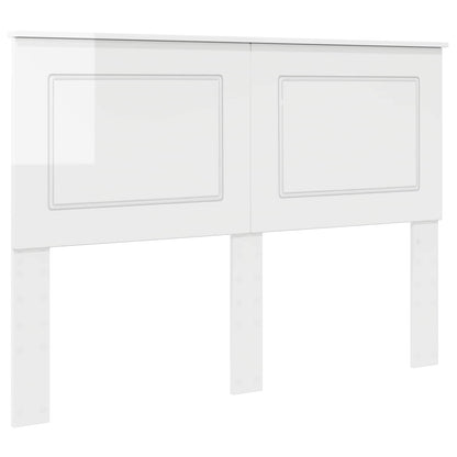 Testiera Bianco Lucido 100 cm Legno ingegnerizzato