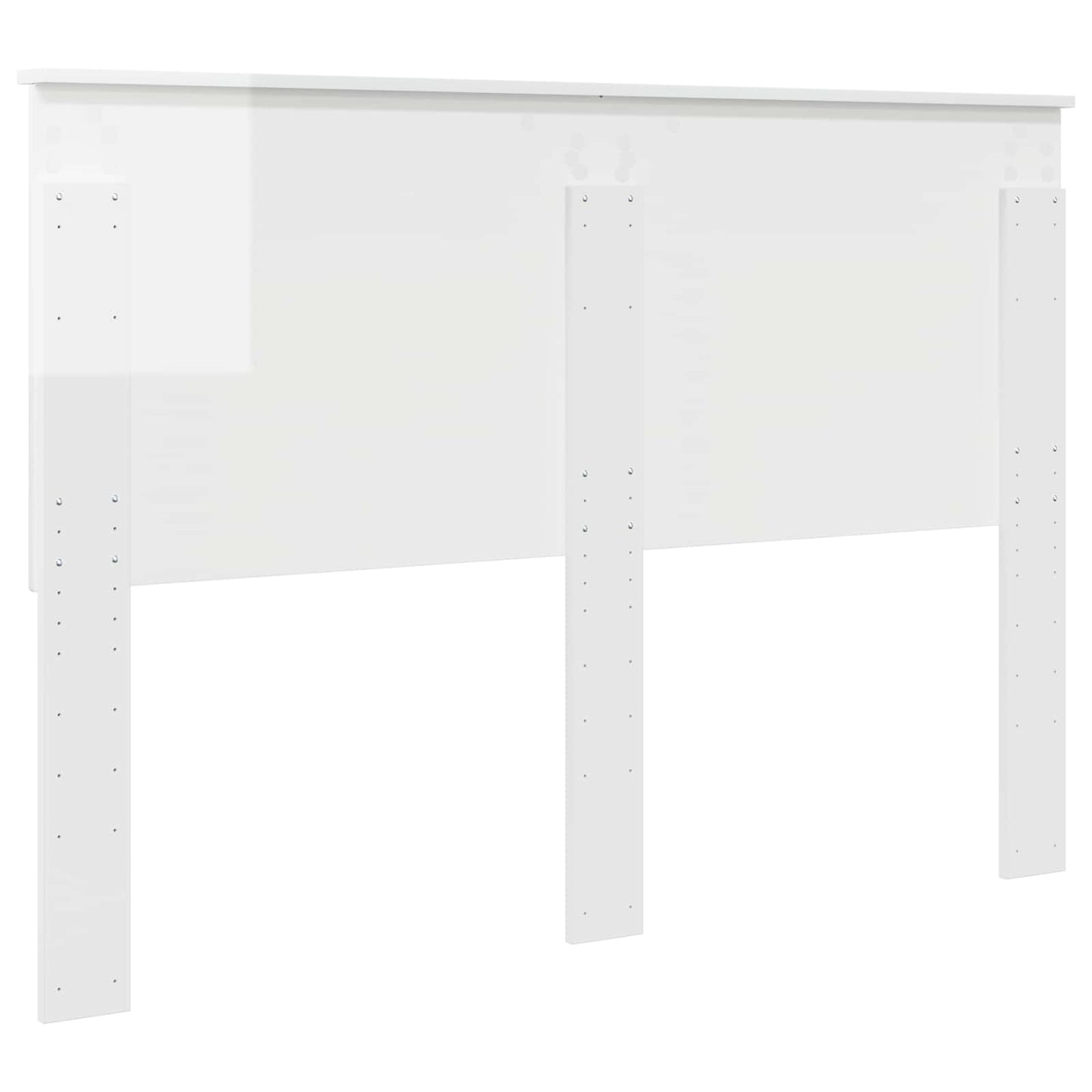 Testiera Bianco Lucido 100 cm Legno ingegnerizzato