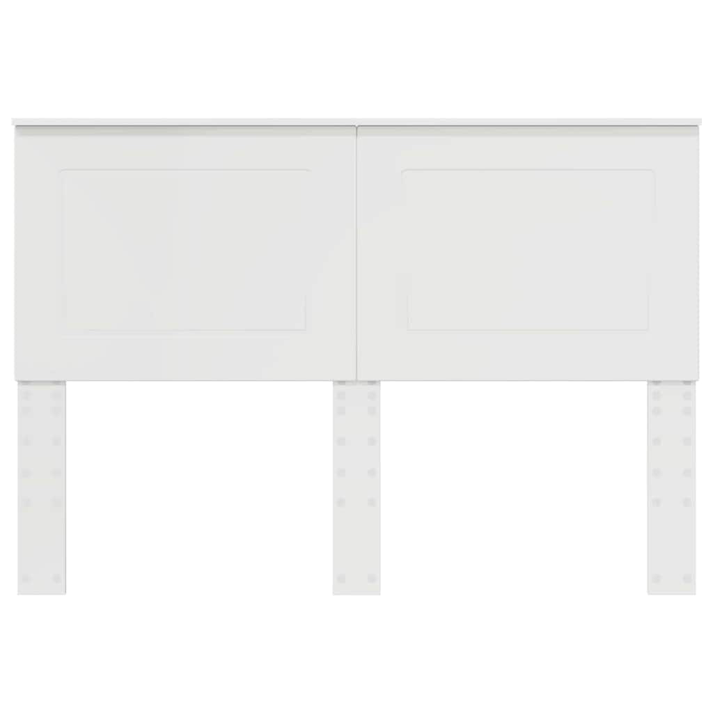 Testiera con testiera Bianco Lucido 160 cm Legno multistrato