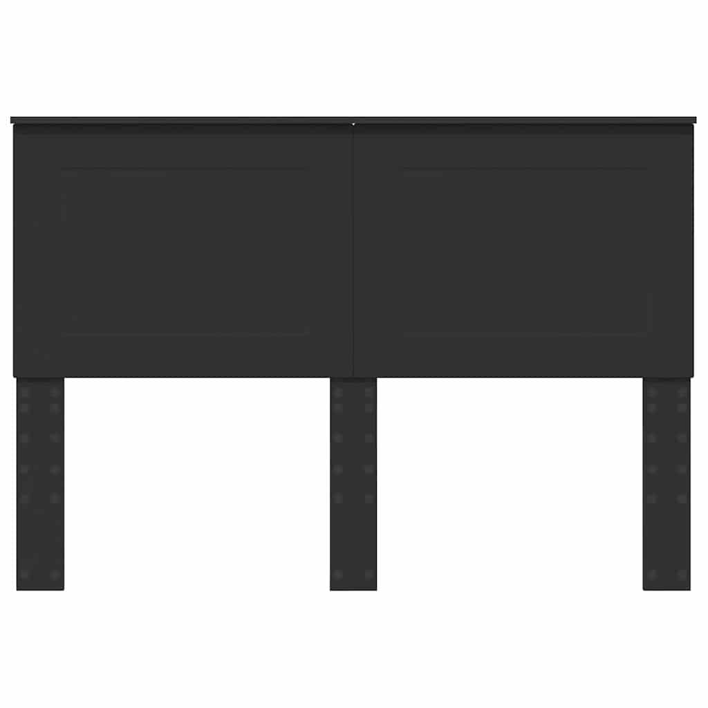 Testiera con testiera Rovere Nero 140 cm Legno multistrato