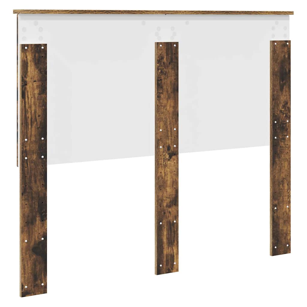 Testiera con testiera Rovere fumé 135 cm Legno multistrato