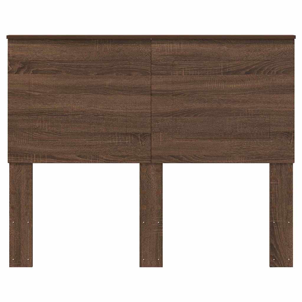 Testiera con testiera Rovere Marrone 135 cm Legno multistrato