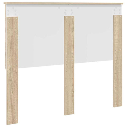 Testiera con testiera Rovere Sonoma 120 cm Legno multistrato