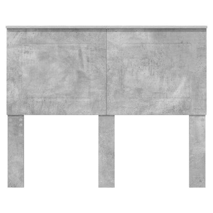 Testiera con testiera Grigio cemento 120 cm Legno multistrato