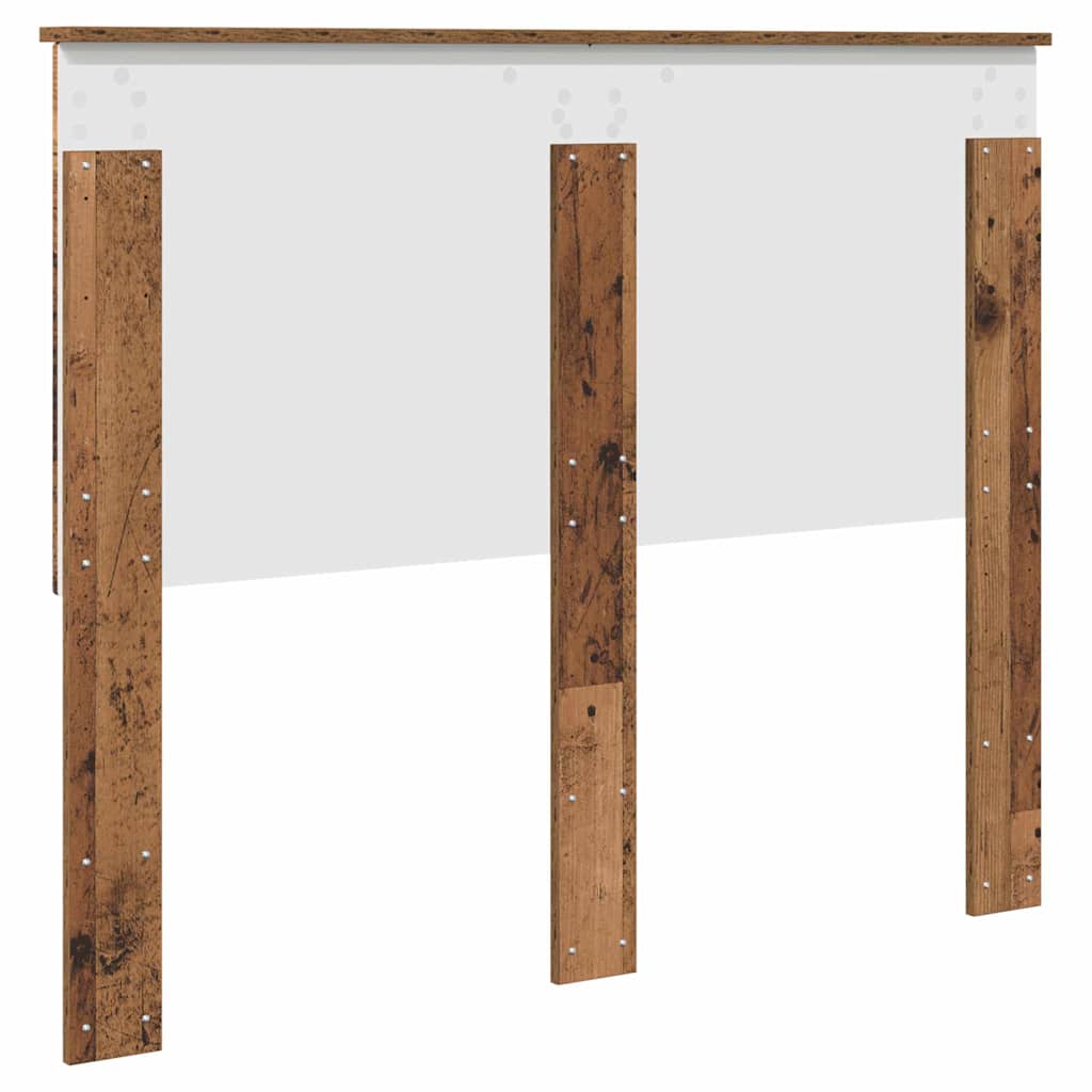 Testiera con testiera Legno vecchio 120 cm Legno multistrato