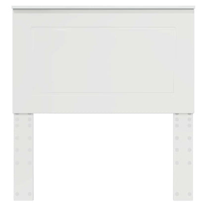 Testiera con testiera Bianco Lucido 90 cm Legno multistrato