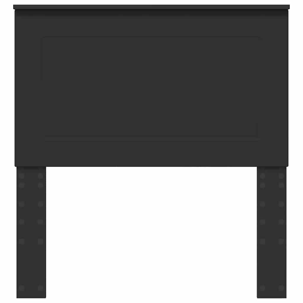 Testiera con testiera Rovere Nero 80 cm Legno multistrato