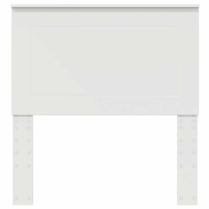 Testiera con testiera Bianco 75 cm Legno multistrato