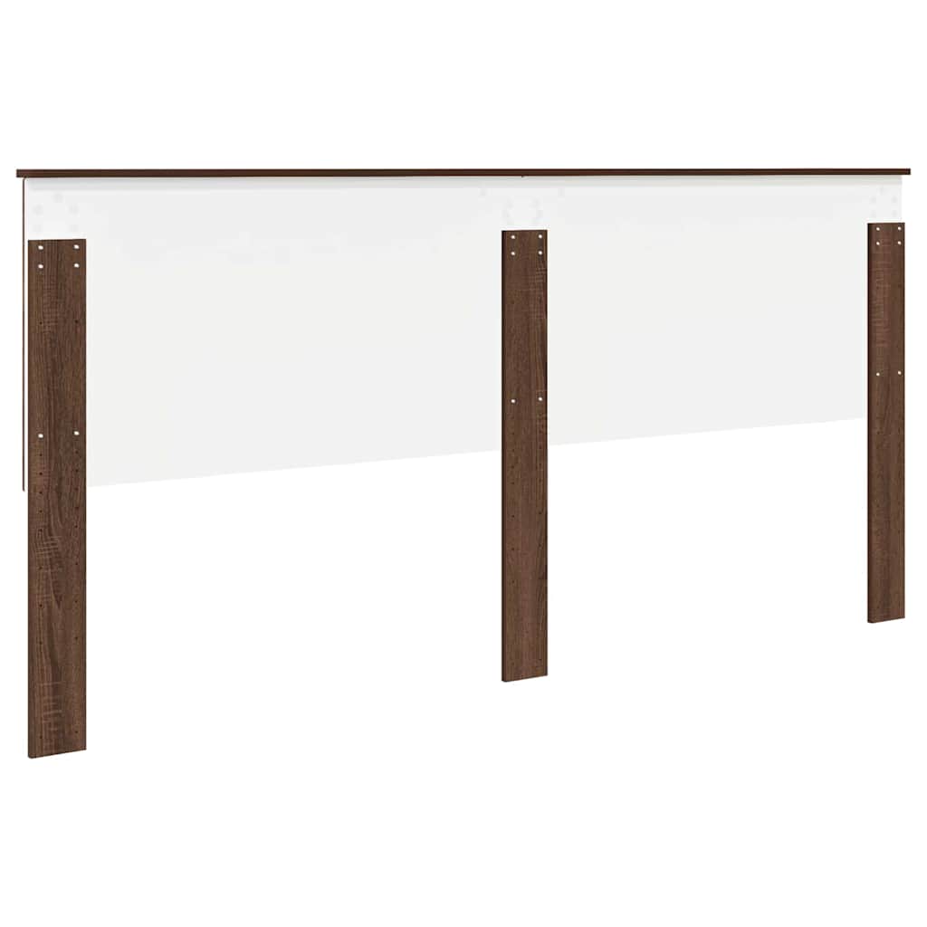 Testiera con testiera Rovere Marrone 200 cm Legno multistrato