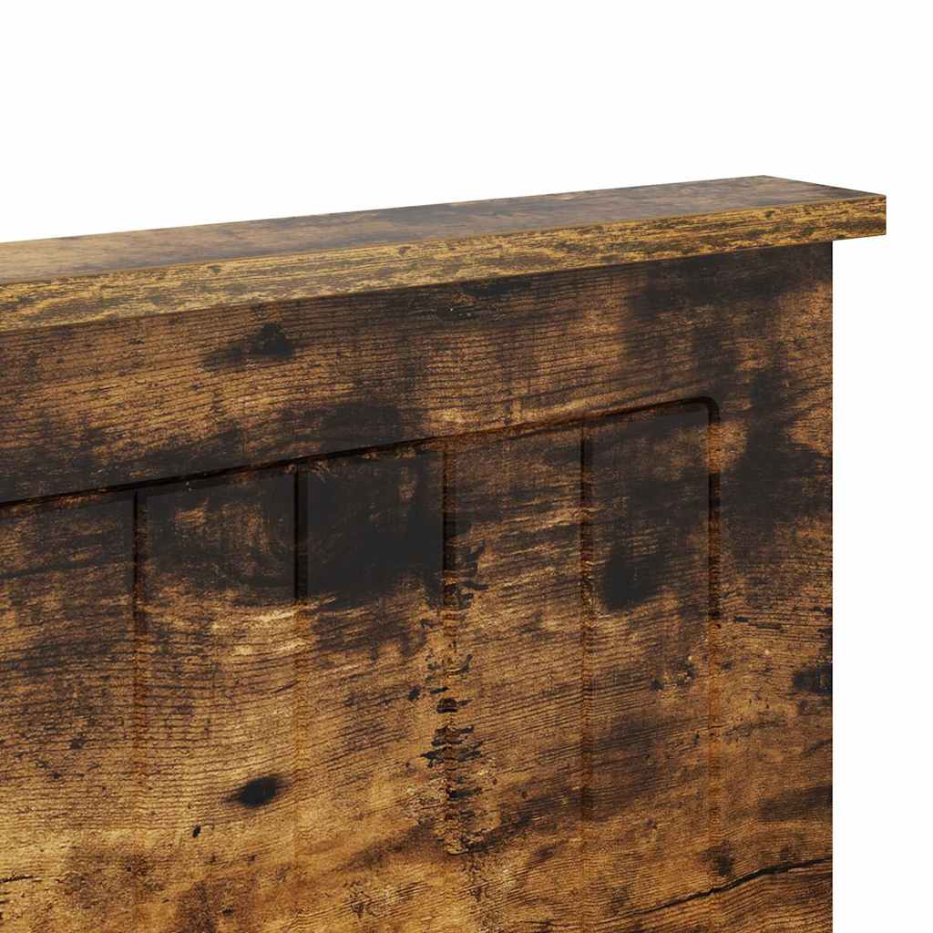 Testiera con testiera Rovere fumé 180 cm Legno multistrato