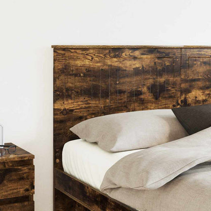 Testiera con testiera Rovere fumé 160 cm Legno multistrato