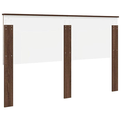 Testiera con testiera Rovere Marrone 160 cm Legno multistrato