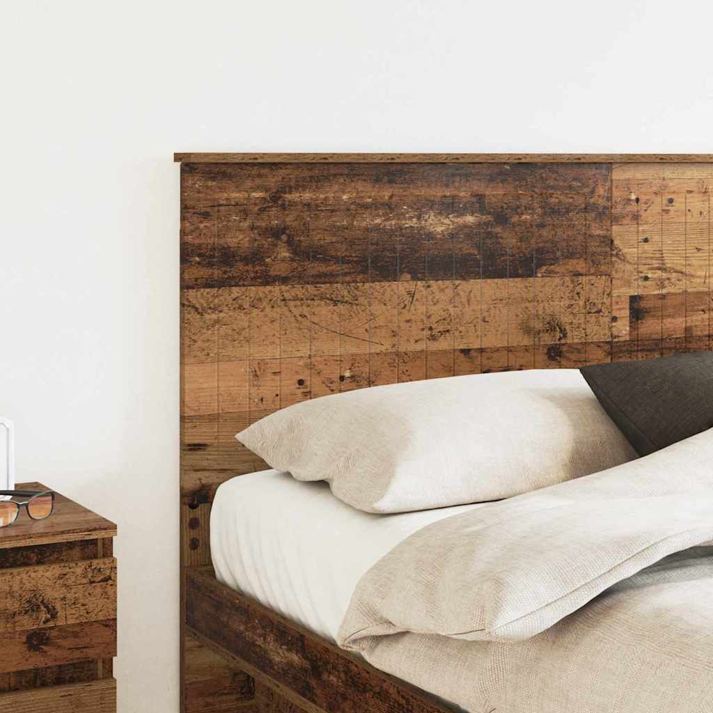 Testiera con testiera Legno vecchio 160 cm Legno multistrato