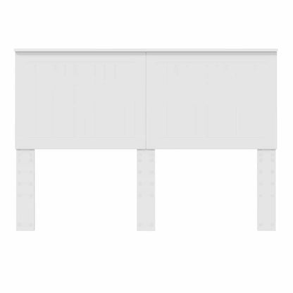 Testiera con testiera Bianco 140 cm Legno multistrato