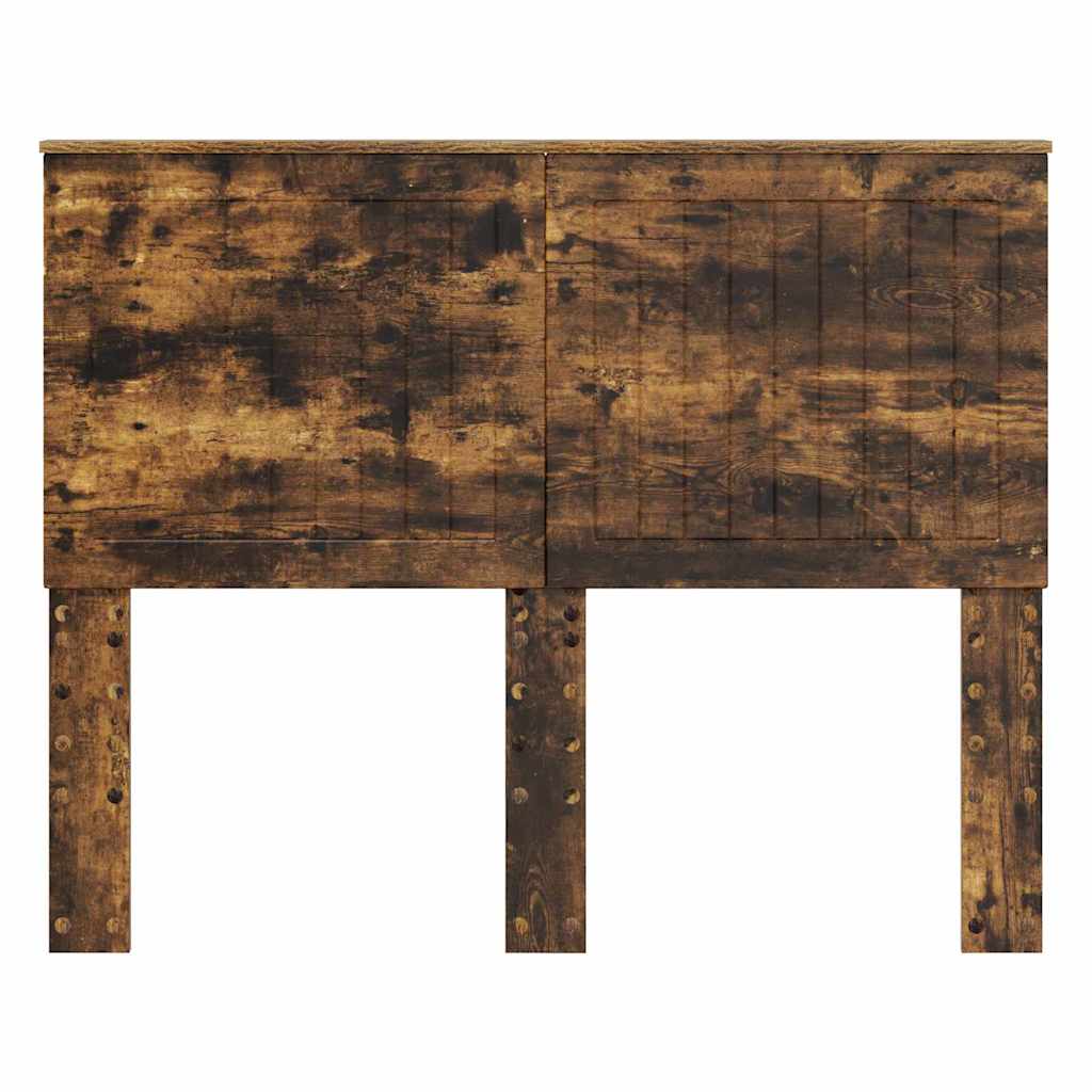 Testiera con testiera Rovere fumé 135 cm Legno multistrato