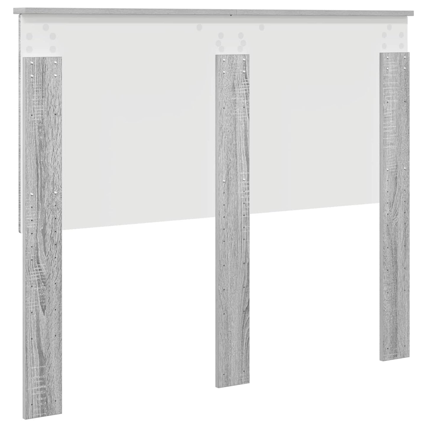 Testiera con testiera Grigio Sonoma 135 cm Legno multistrato | homemem39