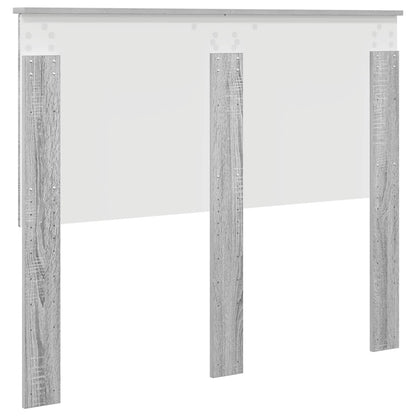 Testiera con testiera Grigio Sonoma 135 cm Legno multistrato | homemem39