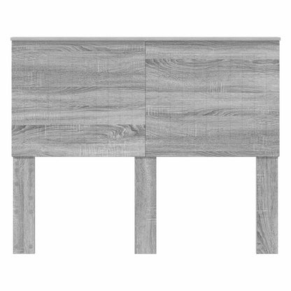 Testiera con testiera Grigio Sonoma 135 cm Legno multistrato | homemem39