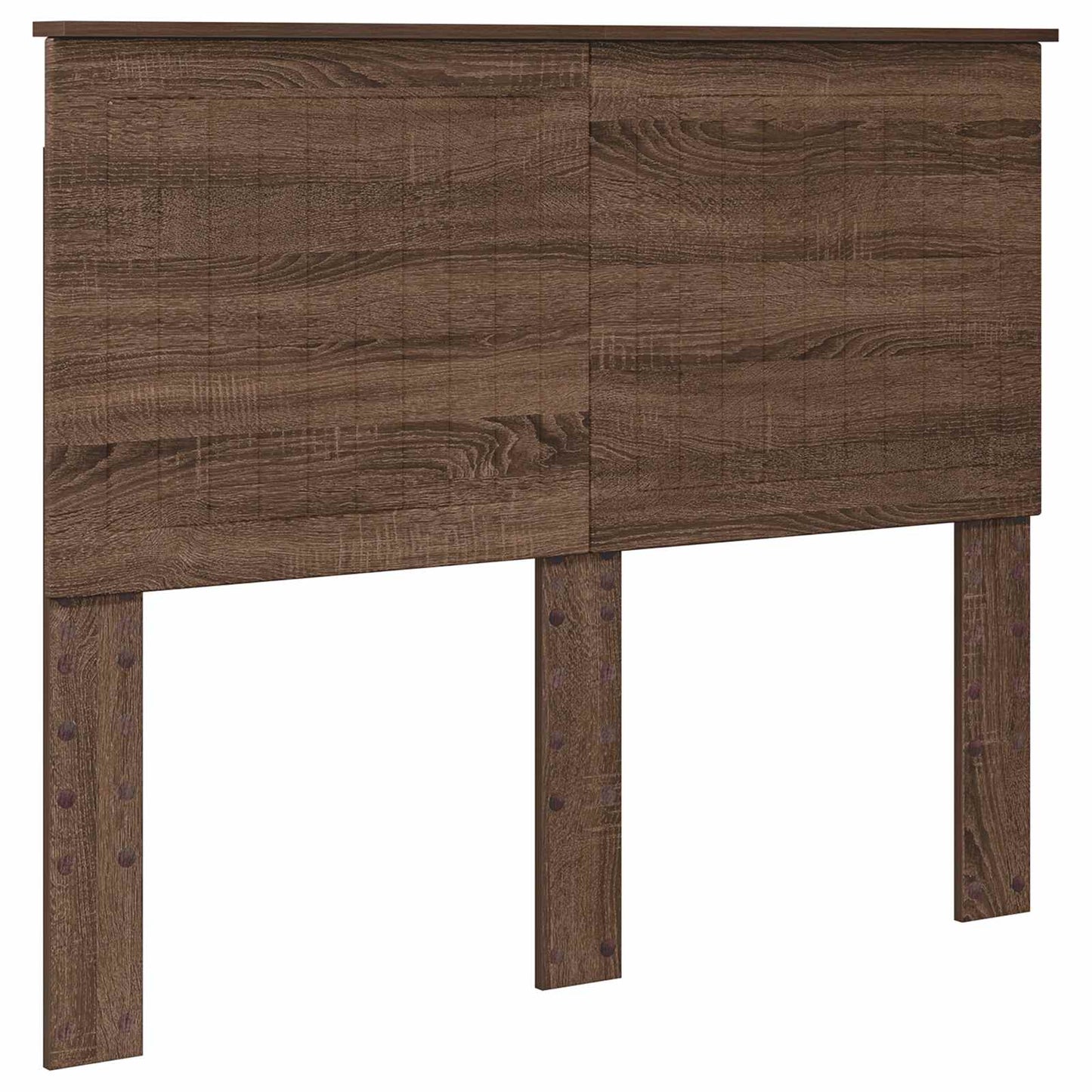 Testiera con testiera Rovere Marrone 135 cm Legno multistrato | homemem39