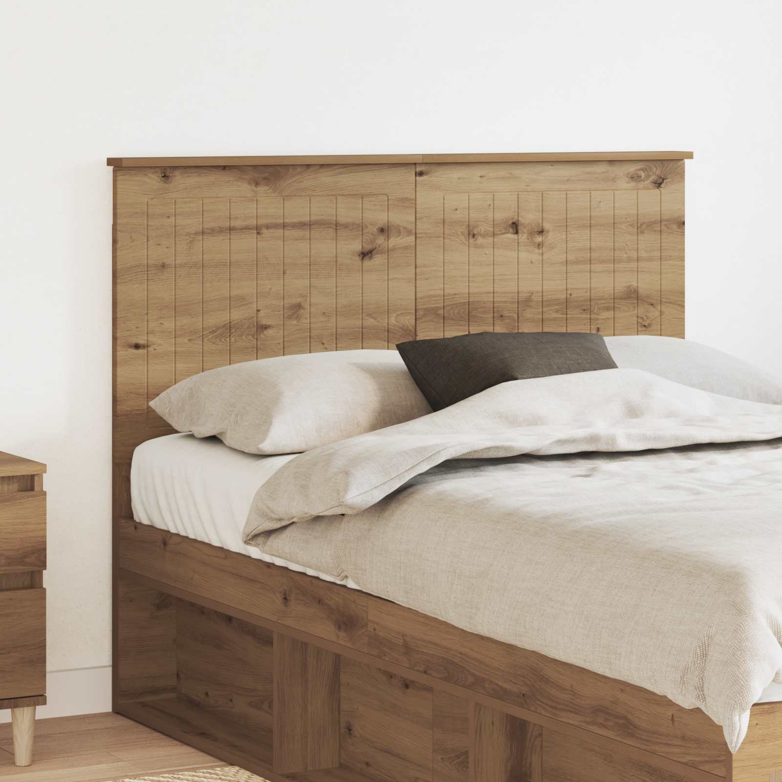Testiera Rovere artigianale 135 cm Legno multistrato | homemem39