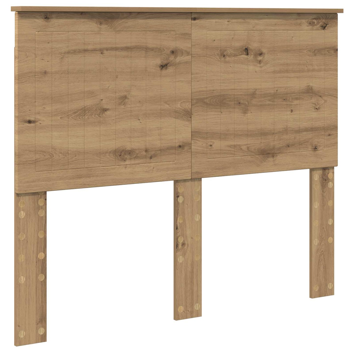 Testiera Rovere artigianale 135 cm Legno multistrato | homemem39