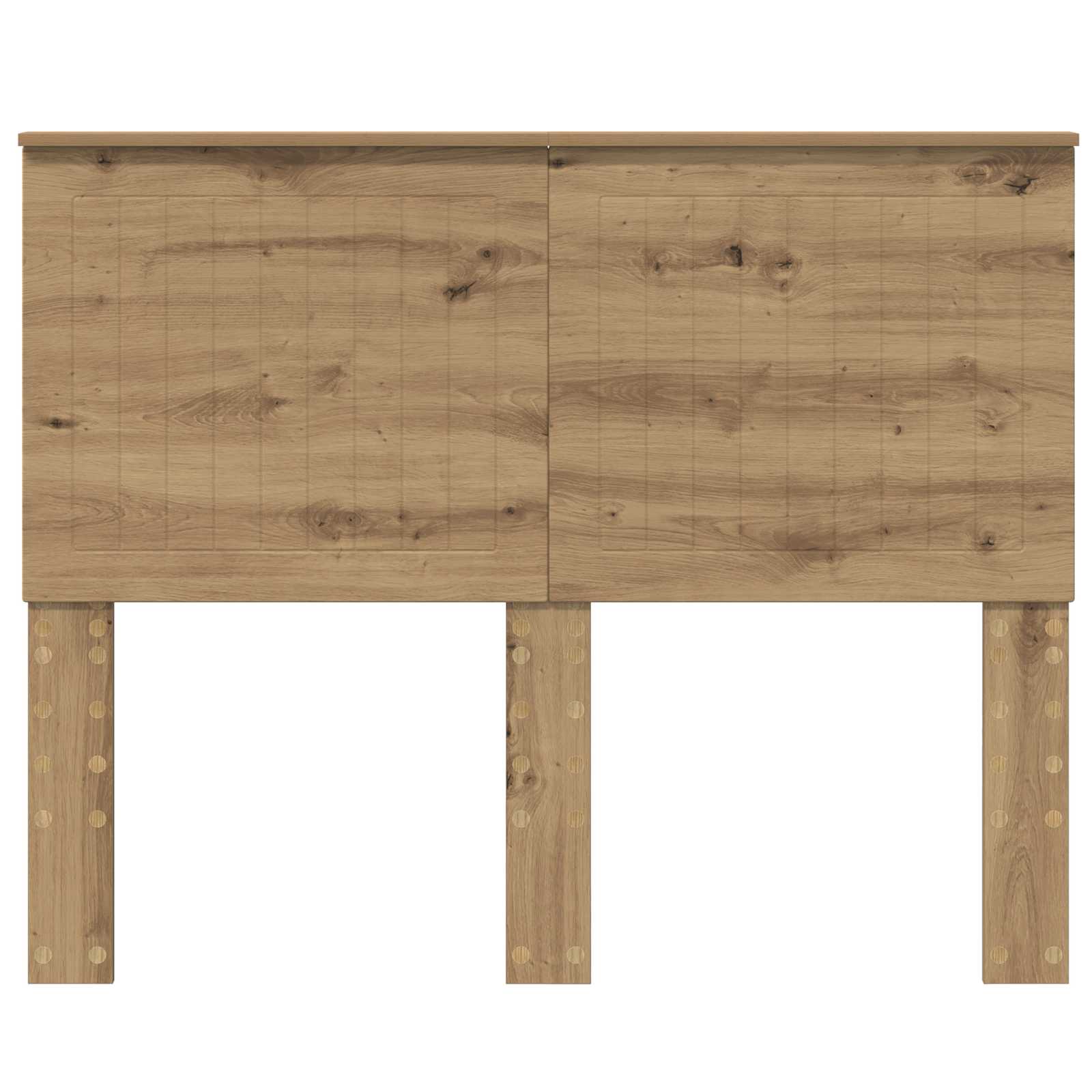 Testiera Rovere artigianale 135 cm Legno multistrato | homemem39