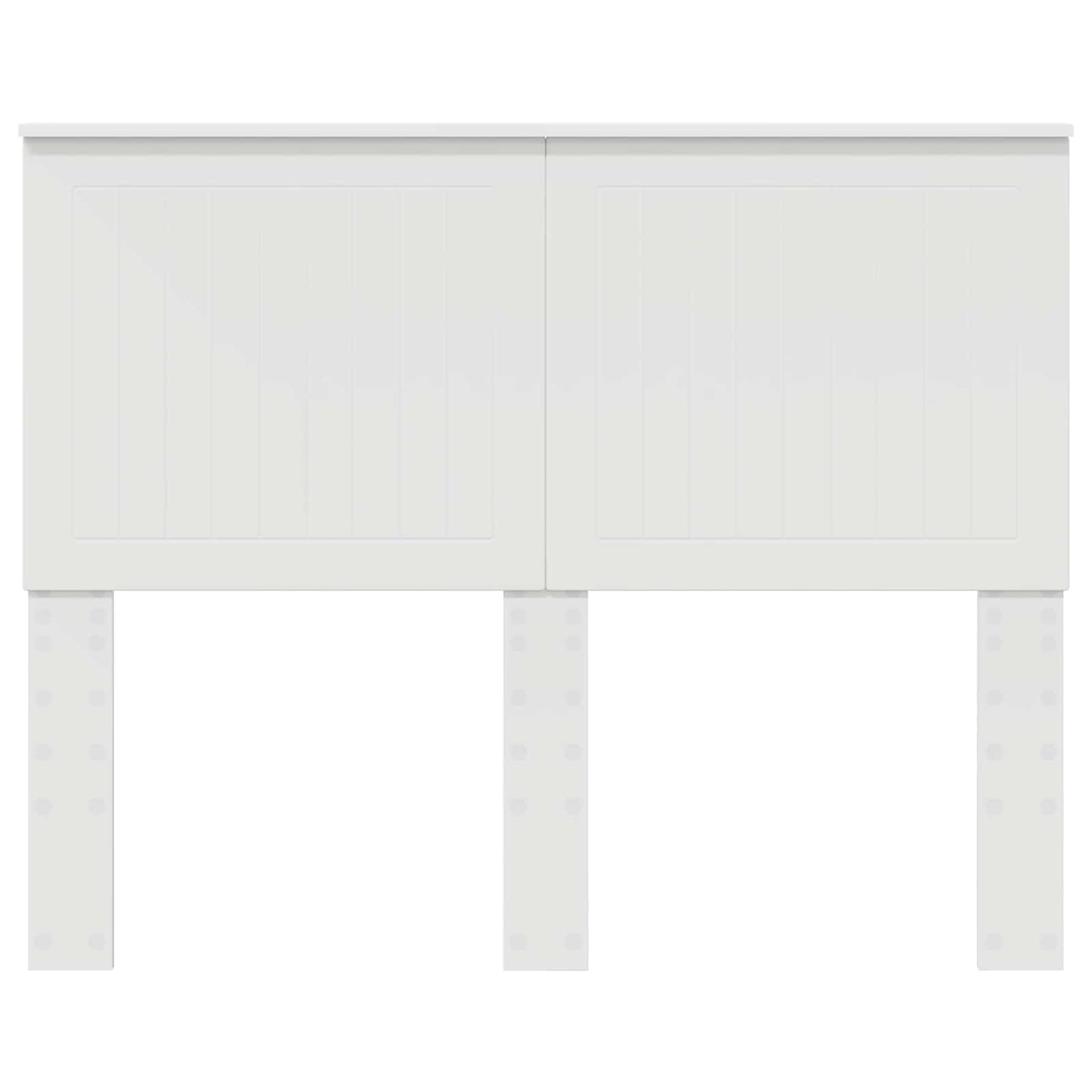 Testiera con testiera Bianco 120 cm Legno multistrato