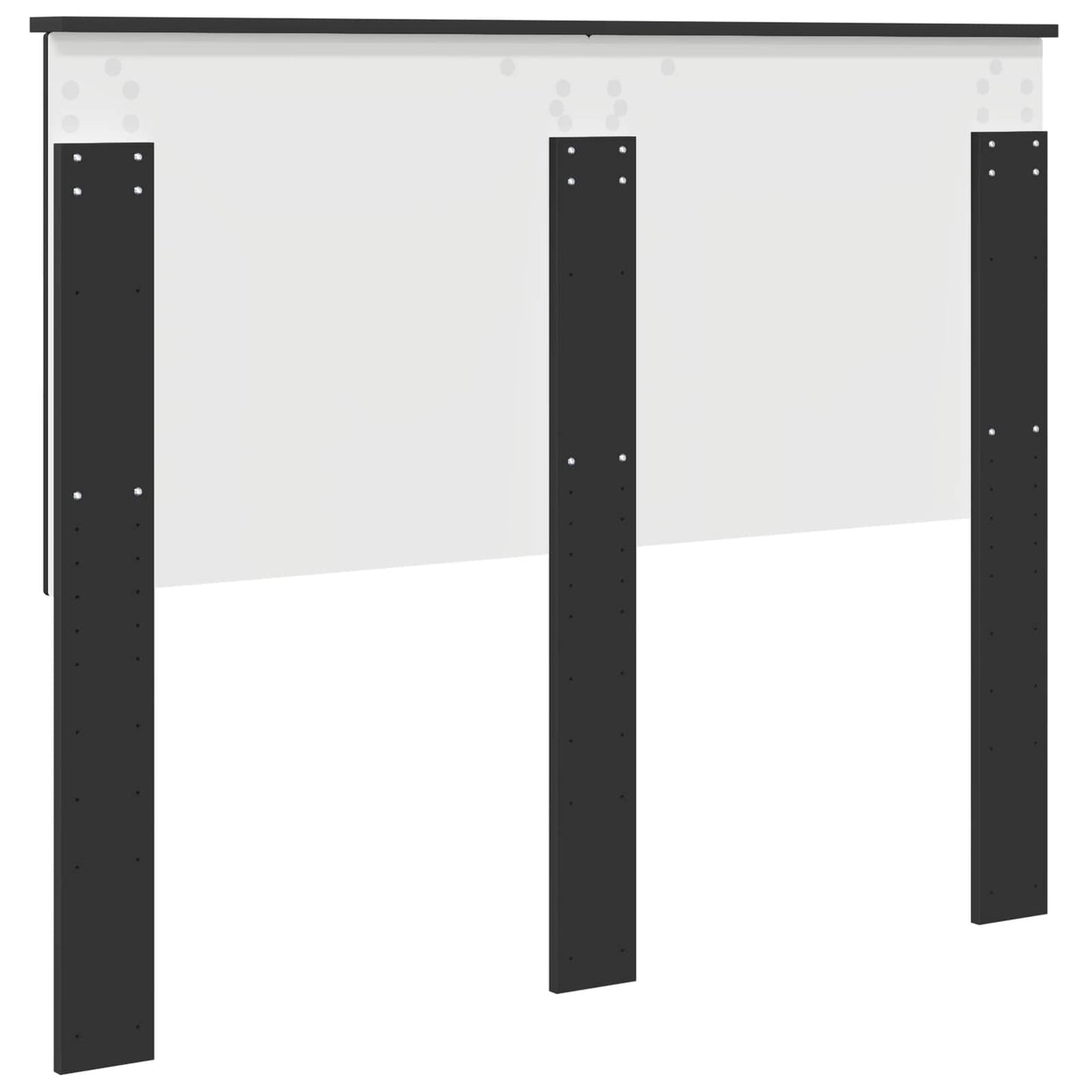 Testiera con testiera Rovere Nero 120 cm Legno multistrato | homemem39