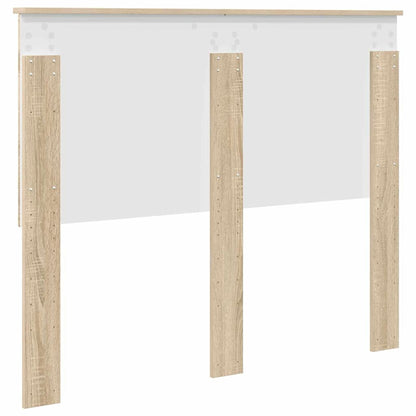 Testiera con testiera Rovere Sonoma 120 cm Legno multistrato