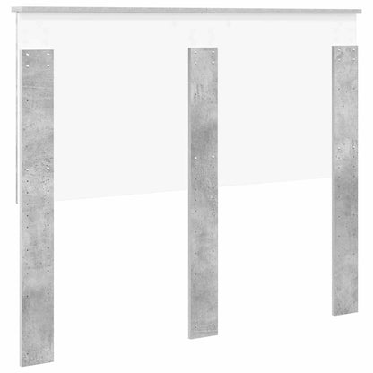 Testiera con testiera Grigio cemento 120 cm Legno multistrato