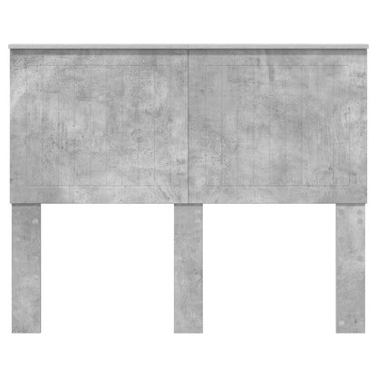 Testiera con testiera Grigio cemento 120 cm Legno multistrato | homemem39