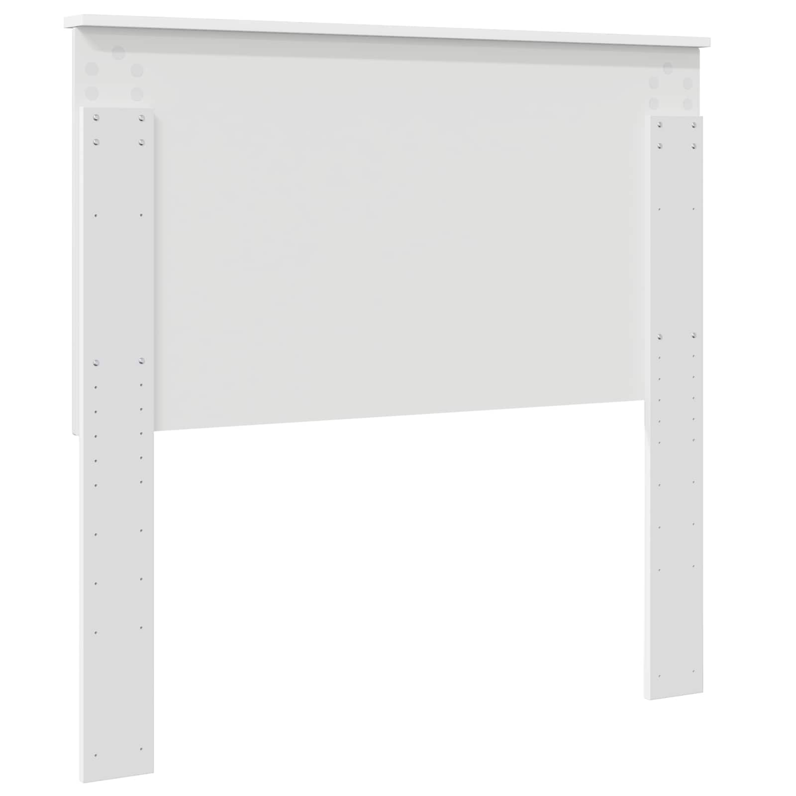 Testiera con testiera Bianco 100 cm Legno multistrato | homemem39