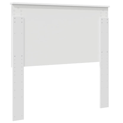 Testiera con testiera Bianco 100 cm Legno multistrato | homemem39