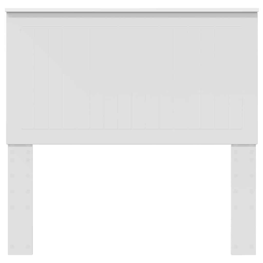 Testiera con testiera Bianco 100 cm Legno multistrato