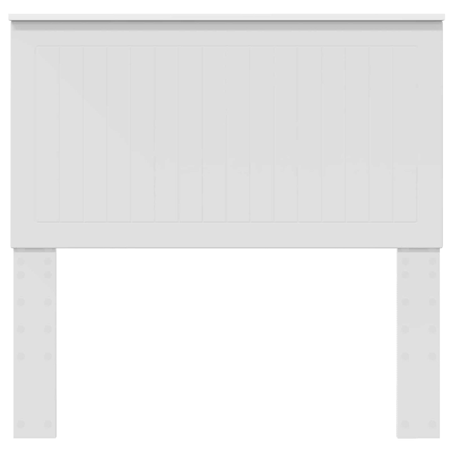 Testiera con testiera Bianco 100 cm Legno multistrato | homemem39