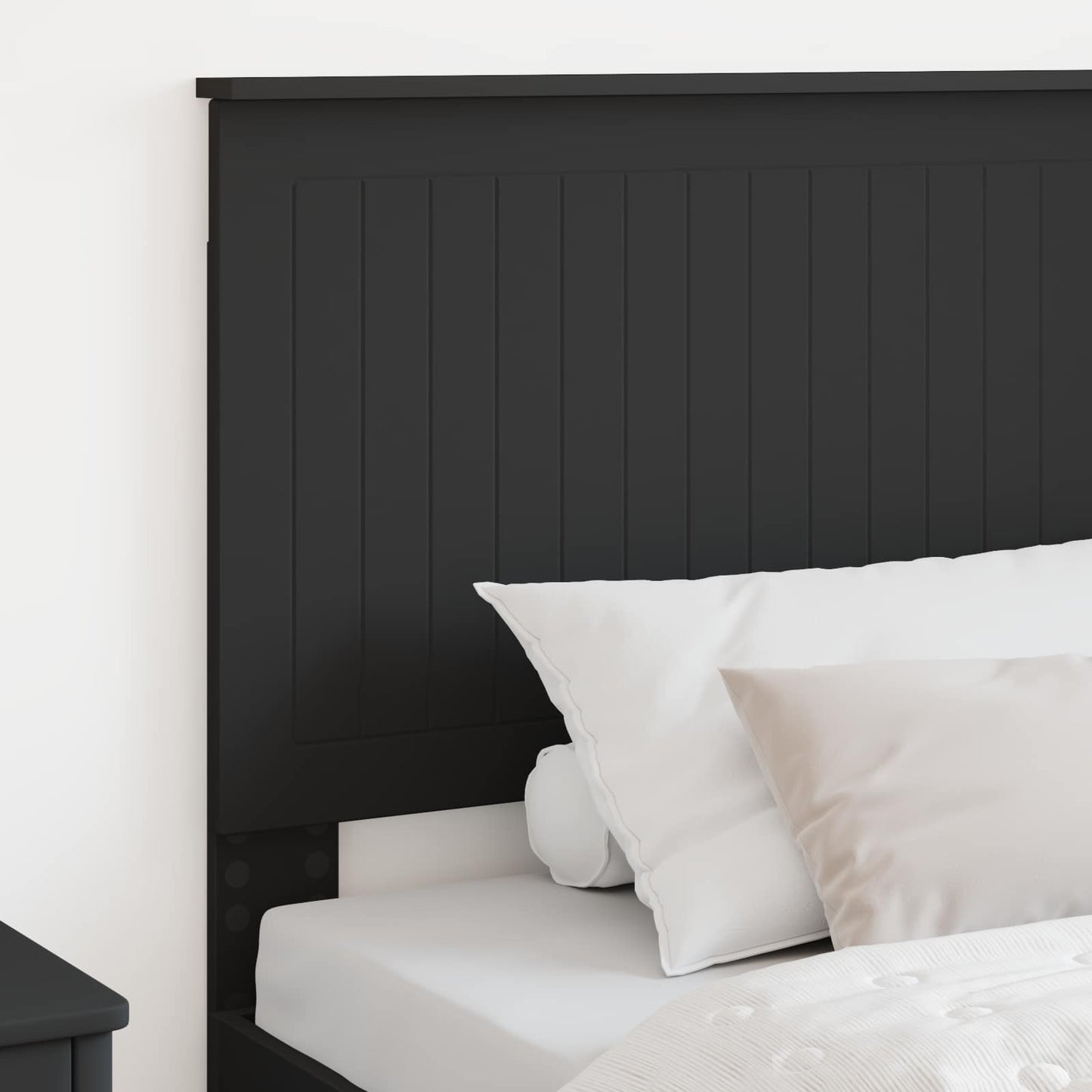 Testiera con testiera Rovere Nero 100 cm Legno multistrato | homemem39