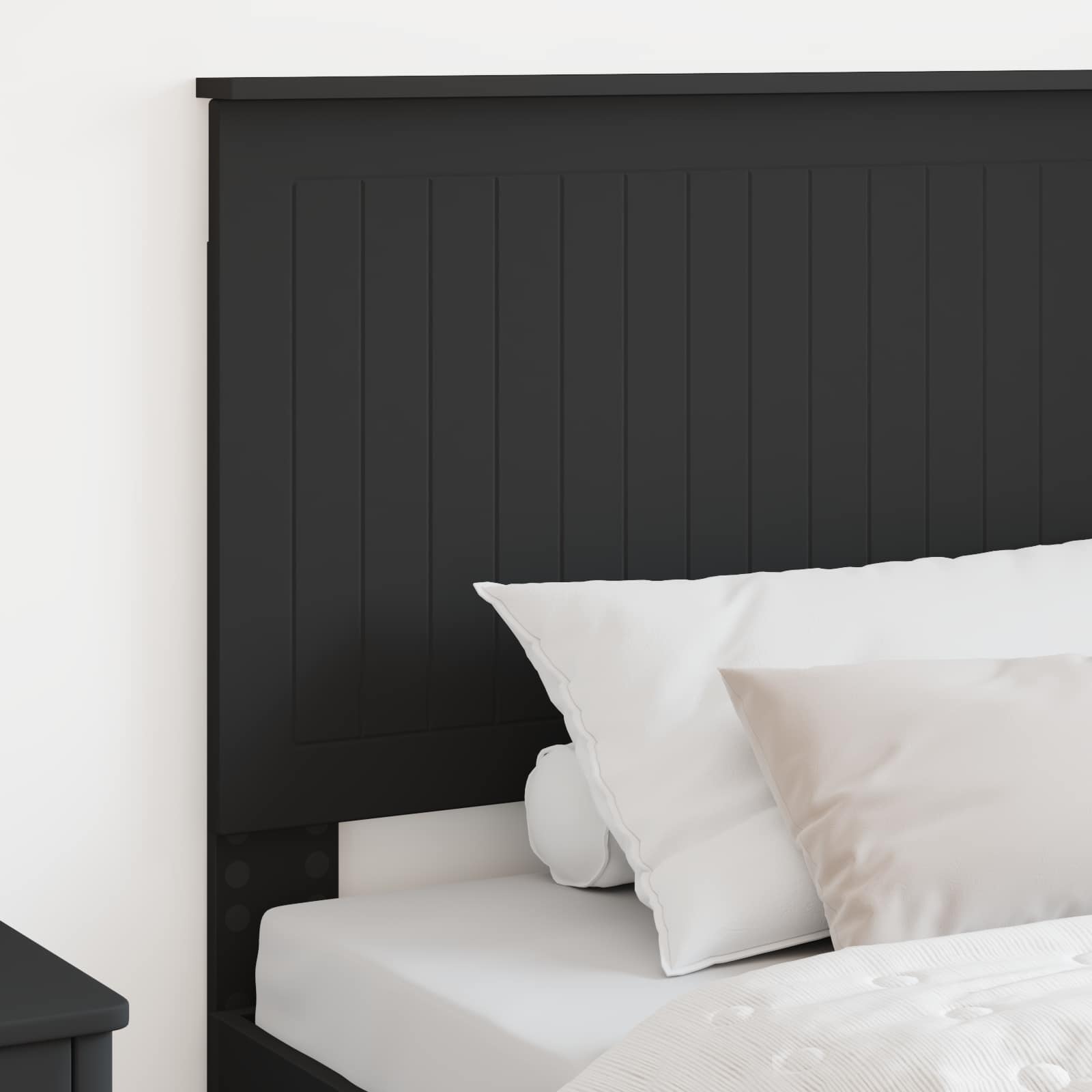 Testiera con testiera Rovere Nero 100 cm Legno multistrato | homemem39