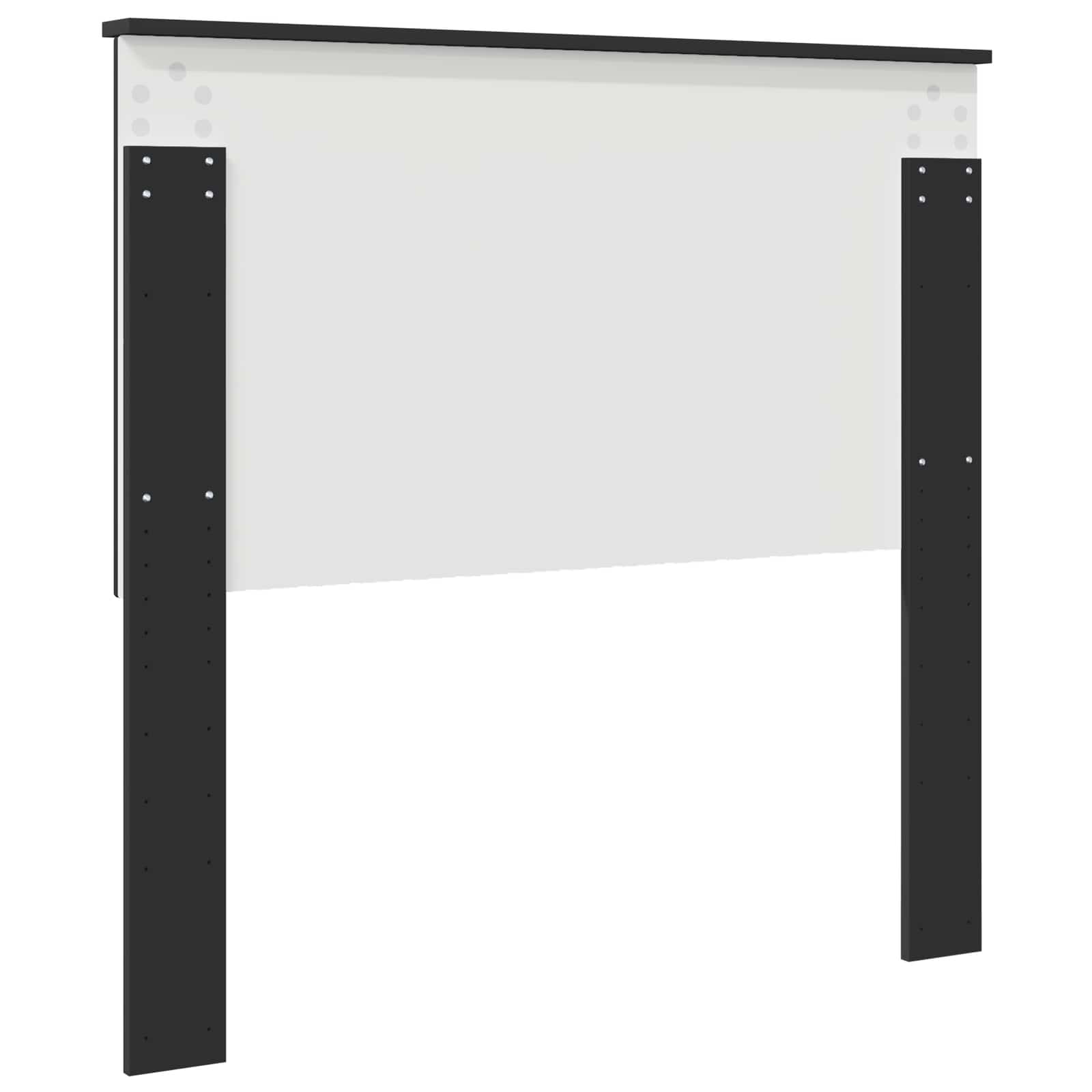 Testiera con testiera Rovere Nero 100 cm Legno multistrato | homemem39