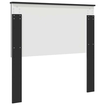 Testiera con testiera Rovere Nero 100 cm Legno multistrato | homemem39