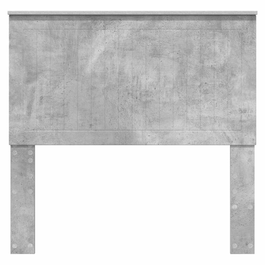 Testiera con testiera Grigio cemento 100 cm Legno multistrato