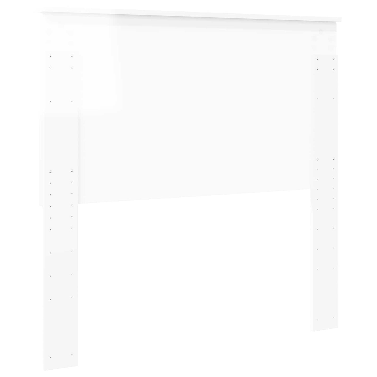Testiera con testiera Bianco Lucido 100 cm Legno multistrato