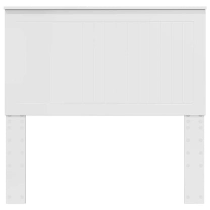 Testiera con testiera Bianco Lucido 100 cm Legno multistrato