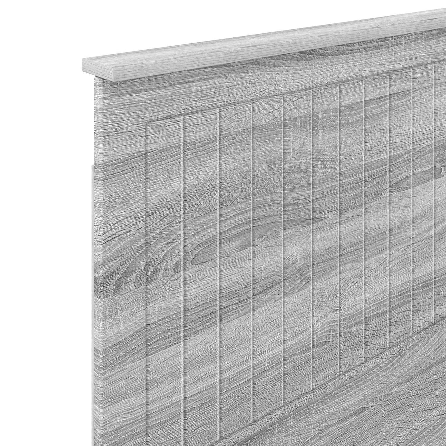 Testiera con testiera Grigio Sonoma 100 cm Legno multistrato