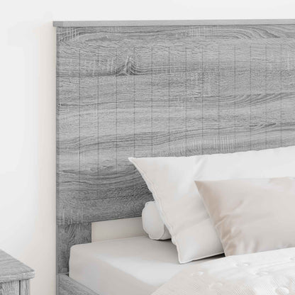 Testiera con testiera Grigio Sonoma 100 cm Legno multistrato | homemem39