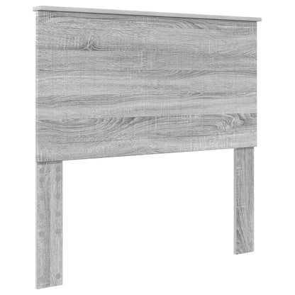 Testiera con testiera Grigio Sonoma 100 cm Legno multistrato | homemem39