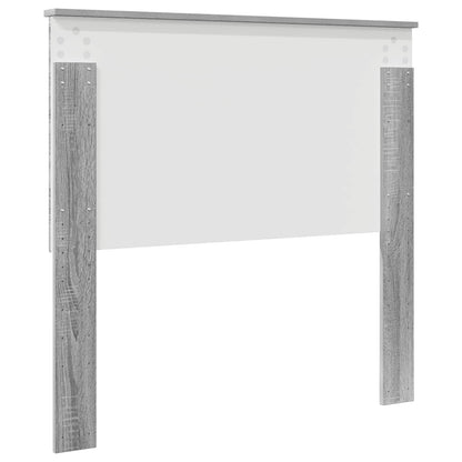 Testiera con testiera Grigio Sonoma 100 cm Legno multistrato | homemem39