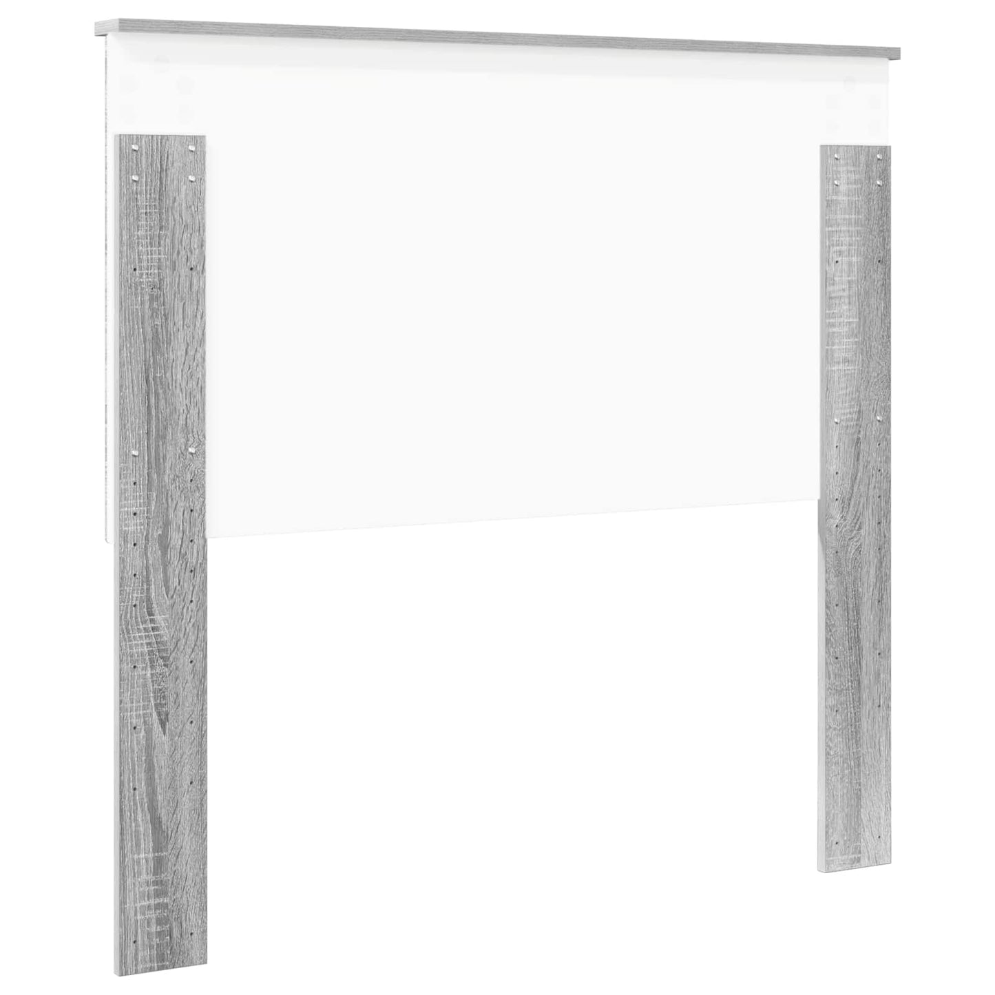 Testiera con testiera Grigio Sonoma 100 cm Legno multistrato
