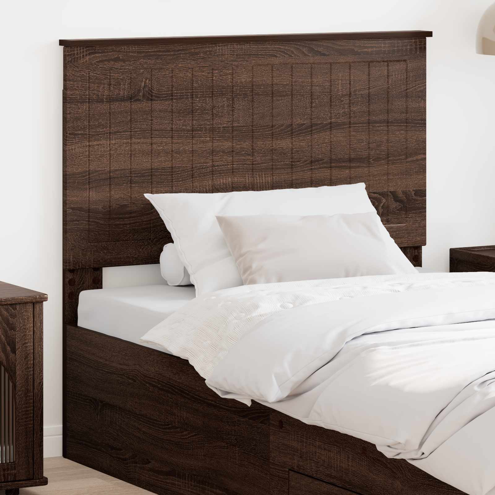 Testiera con testiera Rovere Marrone 100 cm Legno multistrato | homemem39